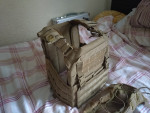 Coyote Brown Plate Carrier - Used airsoft equipment