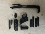 AAP-01 upper, stock and extras - Used airsoft equipment