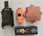Frag C and extras used once - Used airsoft equipment