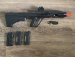 Airsoft JG AUG RIS With 2 Mags - Used airsoft equipment