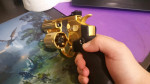 Wingun 2.5 inch gold revovler - Used airsoft equipment