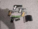 asortment of 1911s - Used airsoft equipment