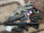 2 rifles and some accessories - Used airsoft equipment