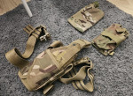 Multicam Holster/Radio Pouch - Used airsoft equipment