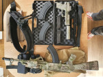 Airsoft Bundle ak47, pistol, t - Used airsoft equipment