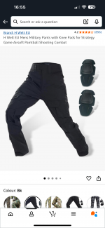 Airsoft tactical pants size L - Used airsoft equipment