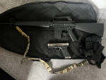 M16 and pistol - Used airsoft equipment