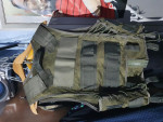 Tactical vest Olive drab - Used airsoft equipment