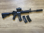 Evolution M4 Aeg with extras - Used airsoft equipment