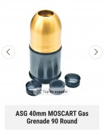 40mm moscart - Used airsoft equipment