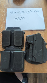 Fobus 1911 holster & mag pouch - Used airsoft equipment
