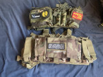 2 vests, camo and Beige - Used airsoft equipment