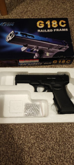 KWA Glock 18C auto mode - Used airsoft equipment