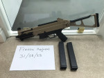 Double Eagle UMP-45 - Tan - Used airsoft equipment
