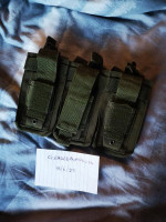 Triple mag pouch M4/pistol - Used airsoft equipment