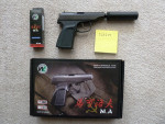 Makarov GBB with Silencer/ext - Used airsoft equipment
