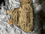 Camo plate carrier - Used airsoft equipment