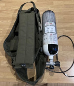 Scott 4.7 litre HPA scuba tank - Used airsoft equipment