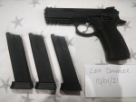 ASG CZ 75 SP-01 Shadow, 3 Mags - Used airsoft equipment