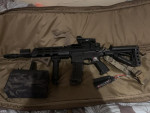 G&g lmg + accessories - Used airsoft equipment