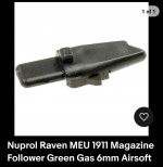 2 Raven meu 1911 mag follower - Used airsoft equipment
