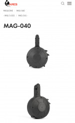 Wanted M45 Drum Magazine - Used airsoft equipment