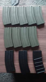 12x M4/M16 magazine bundle - Used airsoft equipment