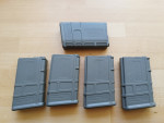 5x M4/M16 short magazines - Used airsoft equipment