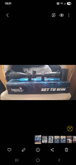 Lancer Tactical 3-12x40 scope - Used airsoft equipment
