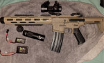 Ares amoeba + pistol*bundle* - Used airsoft equipment