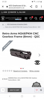 Looking for a m249 gearbox - Used airsoft equipment