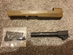 M17 Tan Slide And Black Frame - Used airsoft equipment