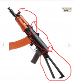 CYMA CM.045A PARTS - Used airsoft equipment