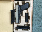 WE Glock 17 Pistol (TAN) - Used airsoft equipment