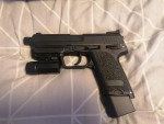 CO2 USP Pistol with torch and - Used airsoft equipment