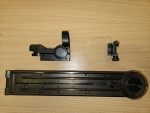 P90 HighCap Mag & Laser Scope - Used airsoft equipment