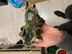 Ghillie crafted goggles - Used airsoft equipment