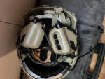 Multicam helmet Earmor comms - Used airsoft equipment