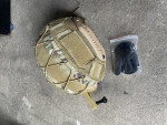 Helmet with GoPro mount - Used airsoft equipment