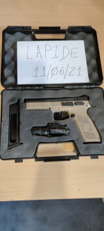 ASG CZ P-09 Gas Blowback - Used airsoft equipment