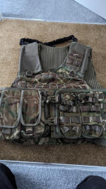 Ex army plate carrier mtp - Used airsoft equipment