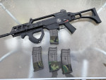 WE G36 RAS RA-TECH & 4 Mags - Used airsoft equipment