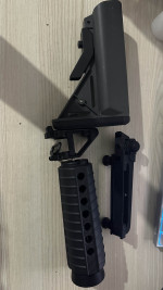 rail and stock parts - Used airsoft equipment