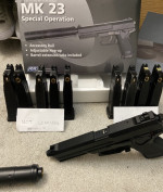 UPGRADED MK23  trade / sale - Used airsoft equipment
