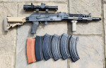GHK AK104 gas rifle - Used airsoft equipment