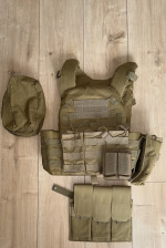 Plate carrier sand/Tan - Used airsoft equipment