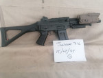 Sig Sauer 552 aeg with 13 mags - Used airsoft equipment