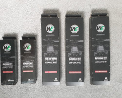 WE APACHE K 15/45RDS GAS MAGS - Used airsoft equipment