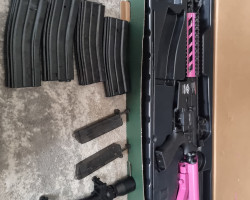 GM16 Raider-L (pink) - Used airsoft equipment