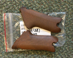 WE PO8 Luger Wooden Grips - Used airsoft equipment